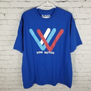 VON DUTCH | logo spellout short sleeve tee t-shirt